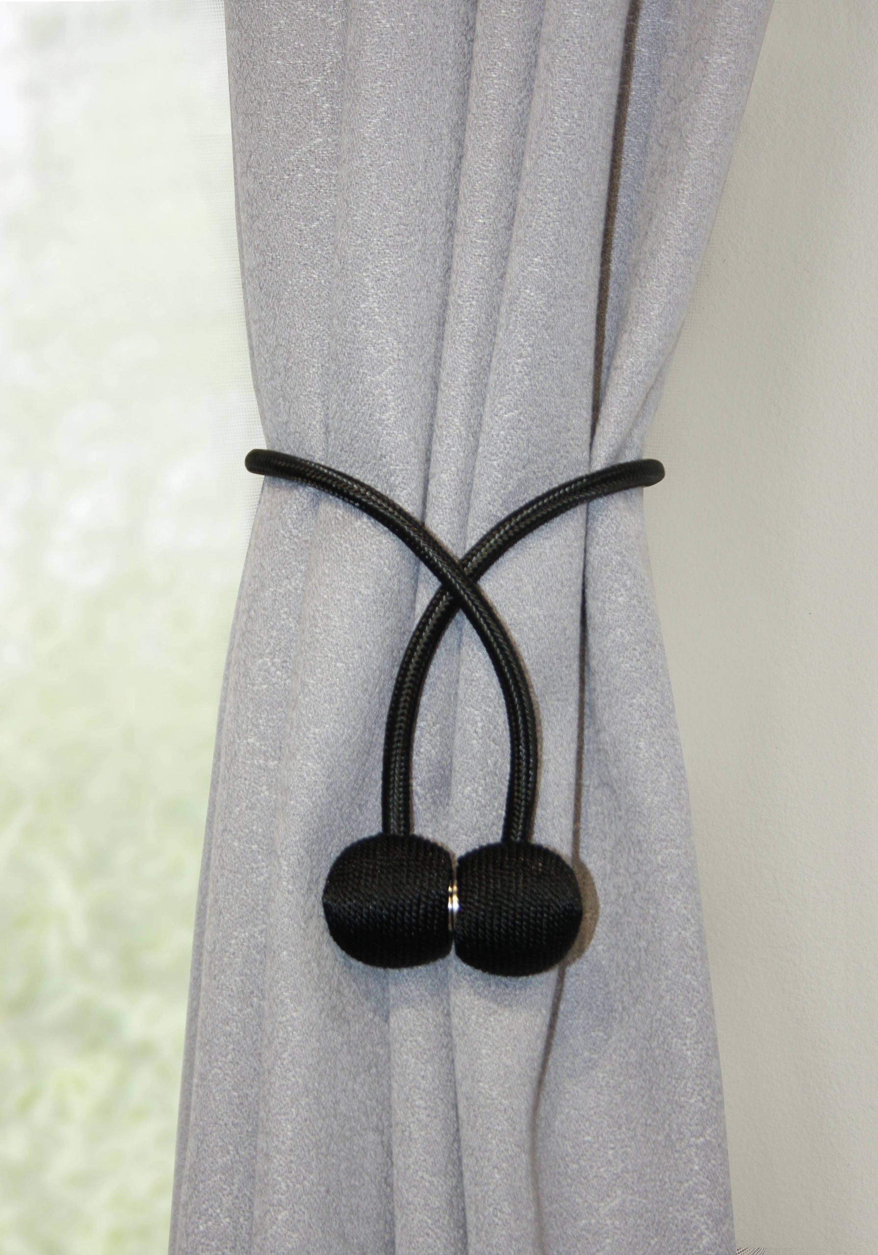 mágneses függöny elkötő gardinia flex s fekete 48cm mágneses függöny elkötő gardinia flex s fekete 48cm