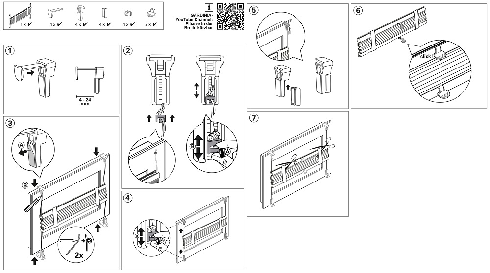 easy fix levélmintás pliszé bella két kezelő sínnel fehér / szürke easy fix levélmintás pliszé bella két kezelő sínnel fehér / szürke